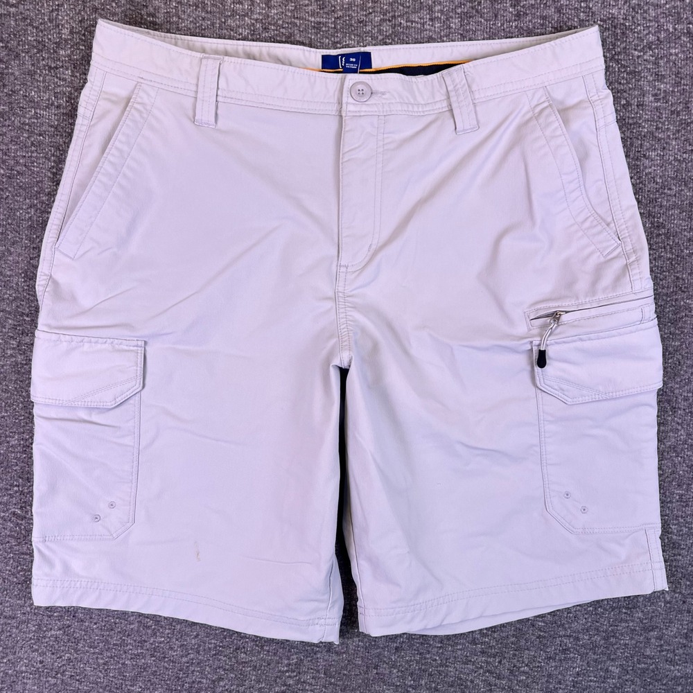 George Shorts Mens 36 Grey Cargo Utility Hiking Outdoors Performance Lightweight - Picture 5 of 12